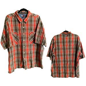 Vintage Mens Tommy Jeans Short Sleeve XXL Shirt